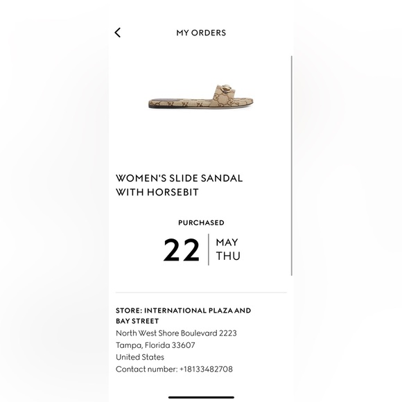 Gucci Beige and Brown GG Slide Sandals - Picture 14 of 14